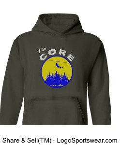 The Core Hoodie (Warriors) Design Zoom