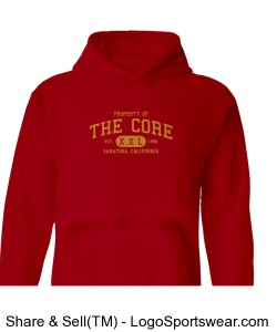 Property of the Core Hoodie (49ers) Design Zoom
